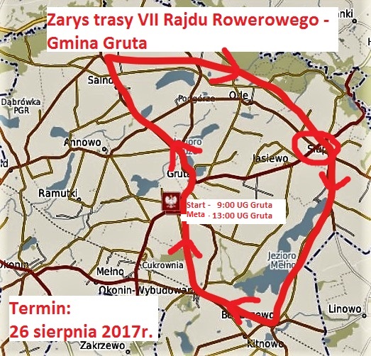 Rajd 2017 Mapa