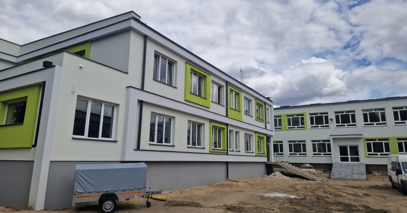 Fotorelacja z budowy przedszkola w Grucie